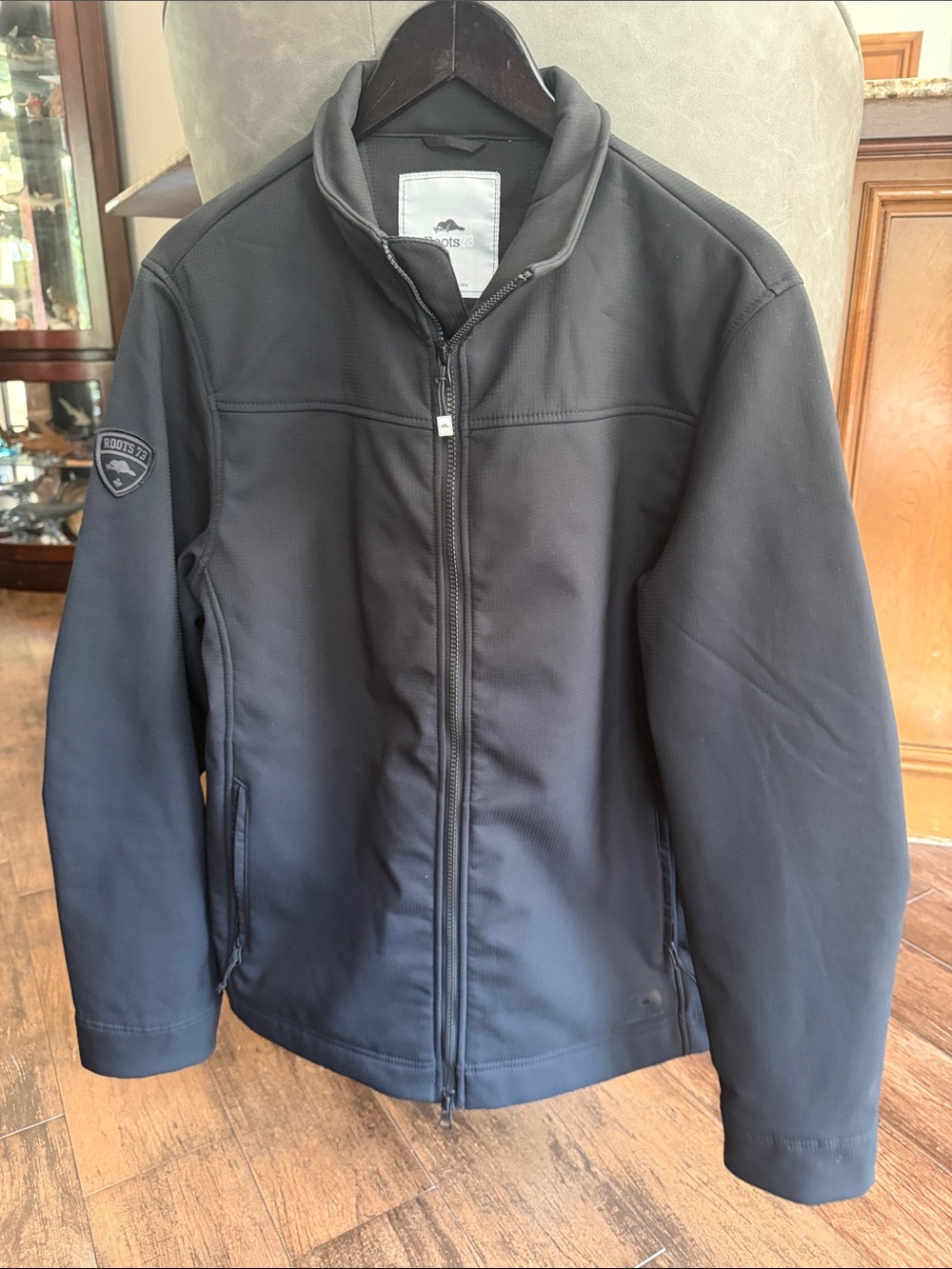Roots Men’s Black Lightweight Zip Jacket